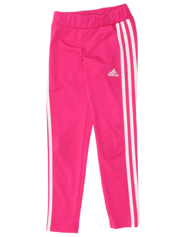 Adidas Leggings Aeroready Fille 7-8 ans Rose Polyester