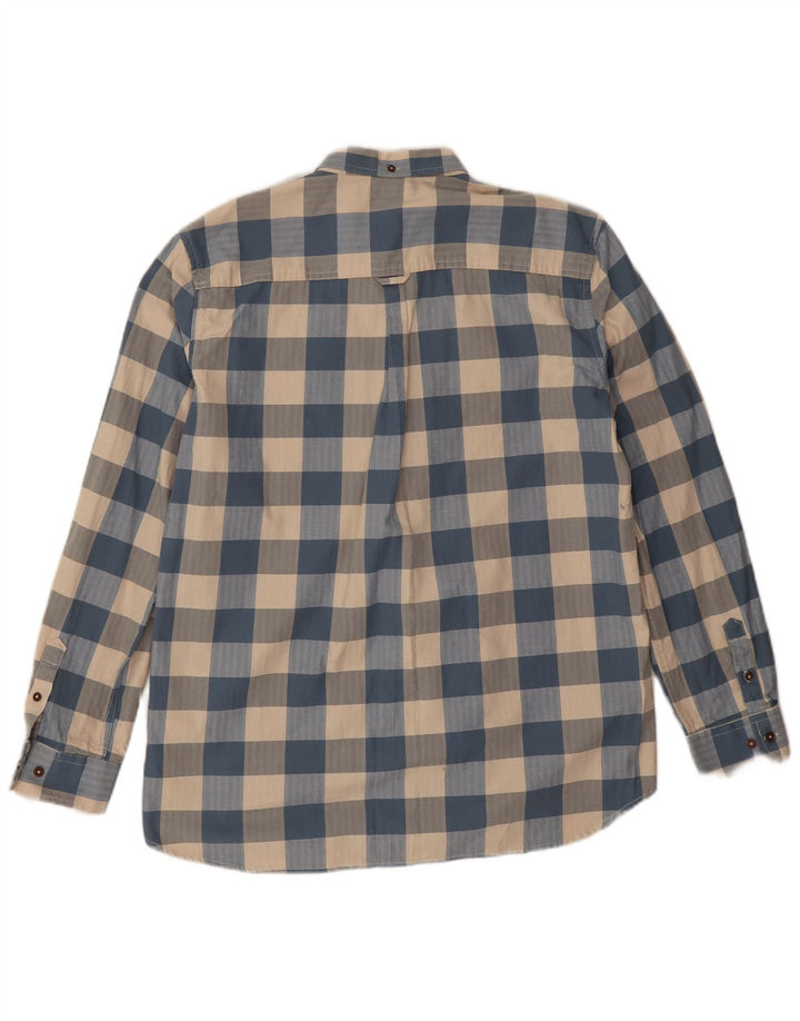 Ben Sherman Chemise Garçon 14-15 ans Bleu Carreaux Coton