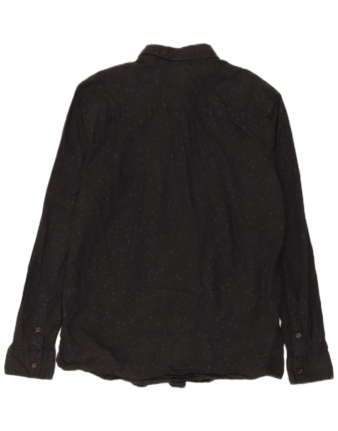 Volcom Chemise coupe moderne pour hommes, grand coton à pois noir