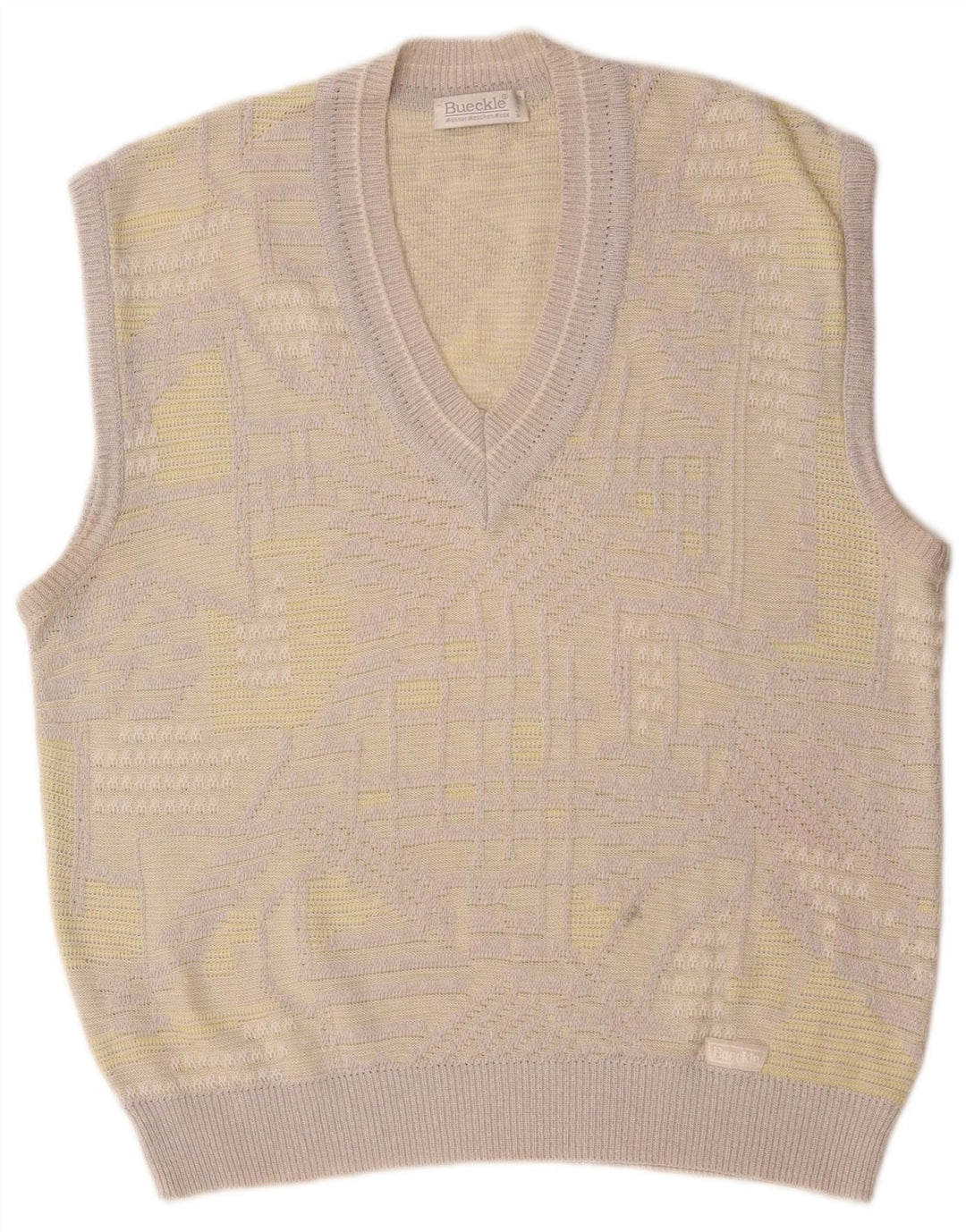Buckle Débardeur pour Homme Grand Gris Géométrique