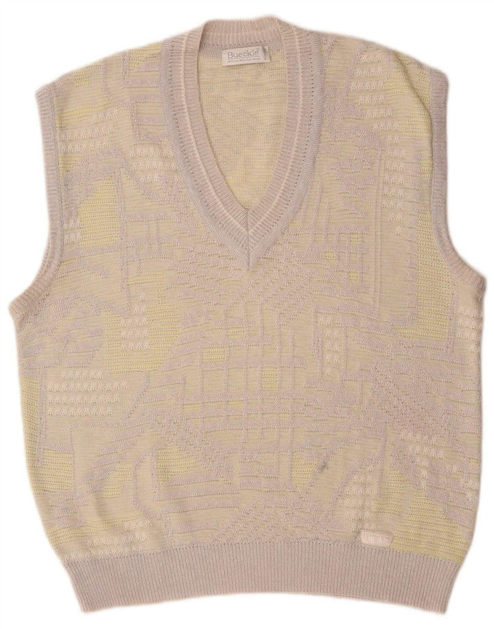 Buckle Débardeur pour Homme Grand Gris Géométrique
