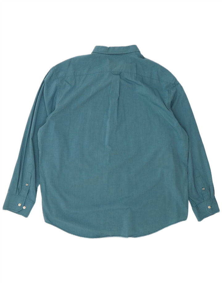 IZOD Chemise Homme 2XL Bleu Coton