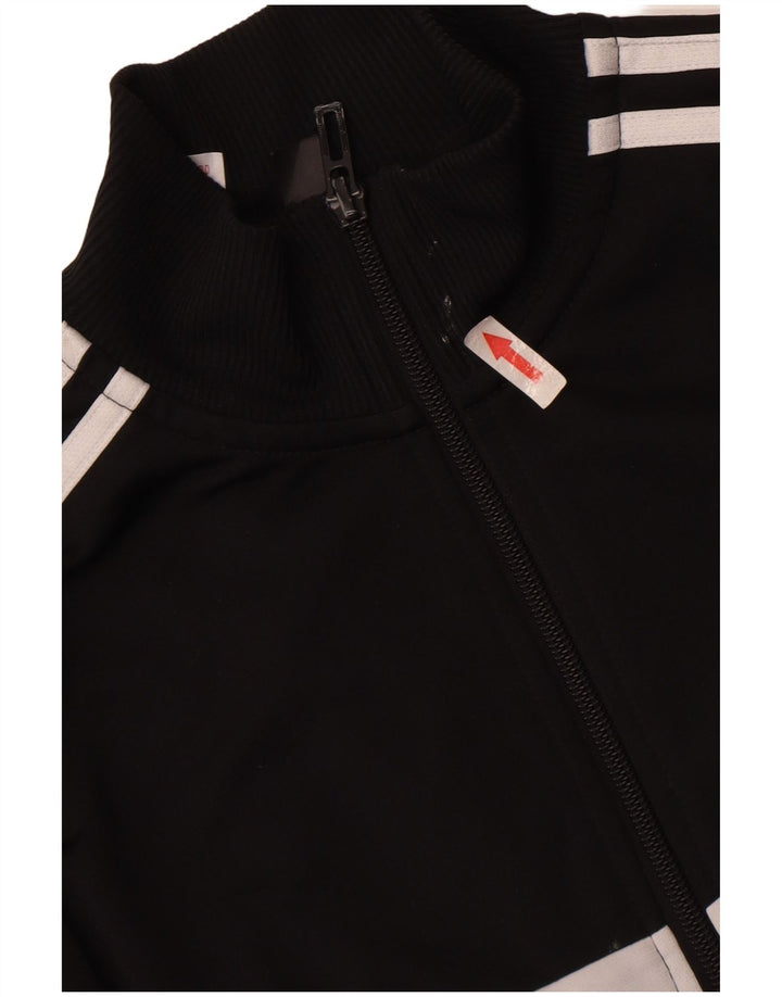 Adidas Veste de Survêtement Garçon 13-14 Ans Noir Colorblock Polyester