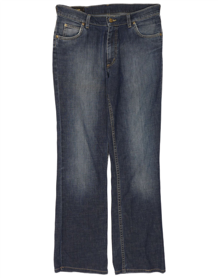 LEE Jean Droit REED W34 L31 Homme Bleu Marine Coton