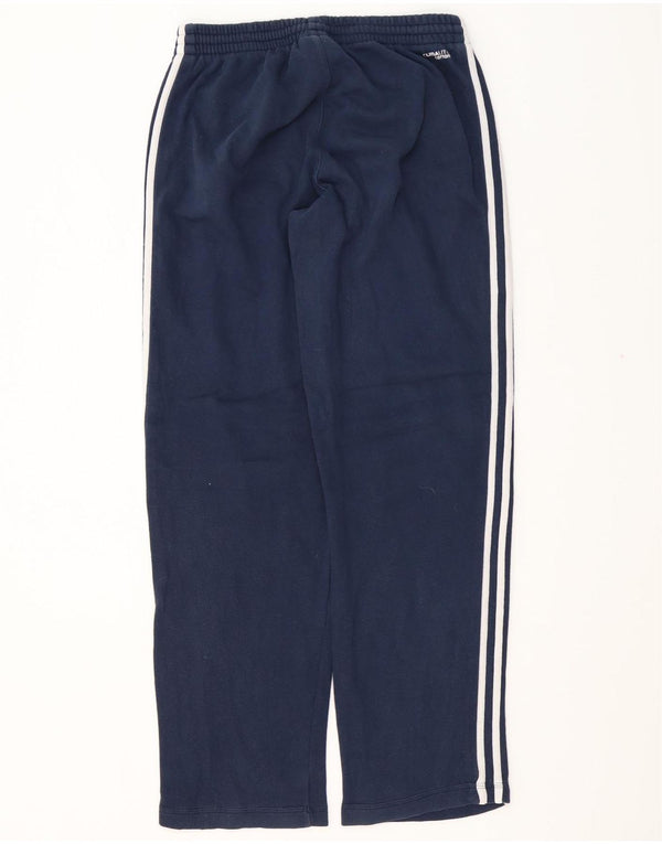 ADIDAS Pantalon de survêtement Climalite pour homme UK 40/42 Bleu marine moyen Coton