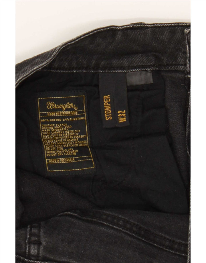Wrangler Stompers Slim Jeans W32 L30 Coton Noir