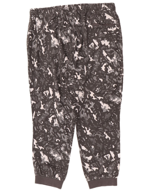 Nike Pantalon de survêtement pour homme en coton camouflage gris 2XL