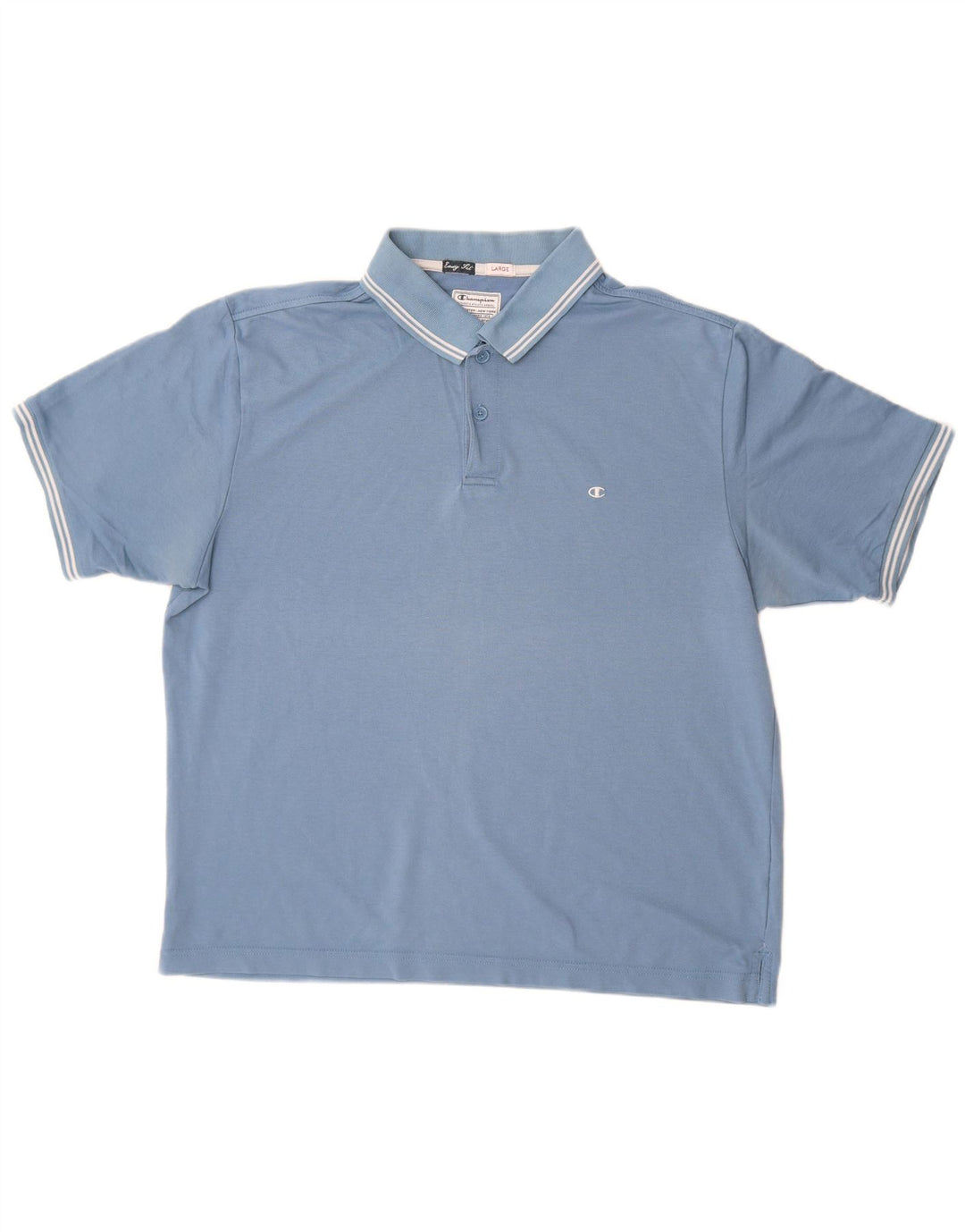 Champion Polo Easy Fit pour homme Bleu Taille L