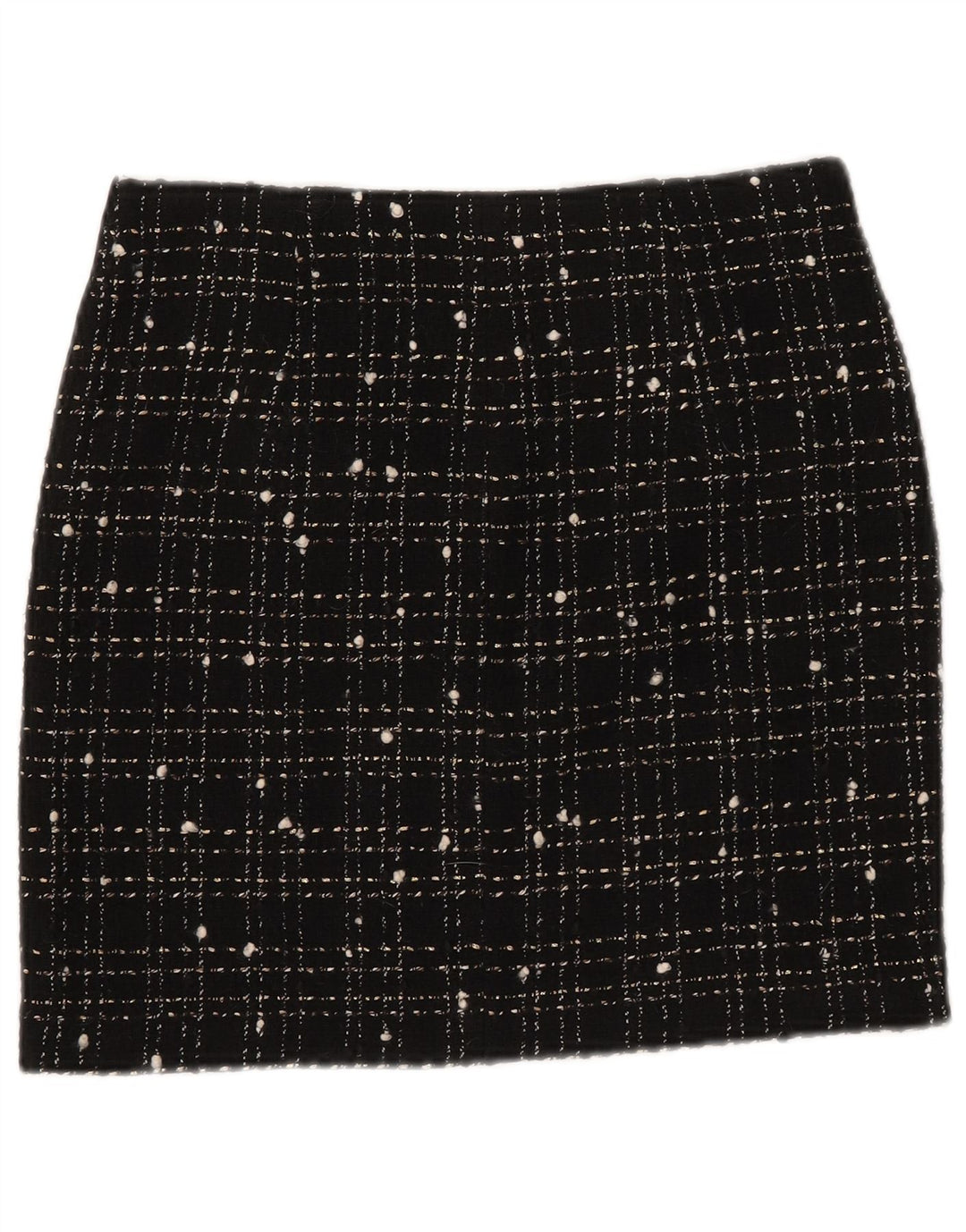Liu Jo Femme Jupe Droite W28 Carreaux Noir Moyen