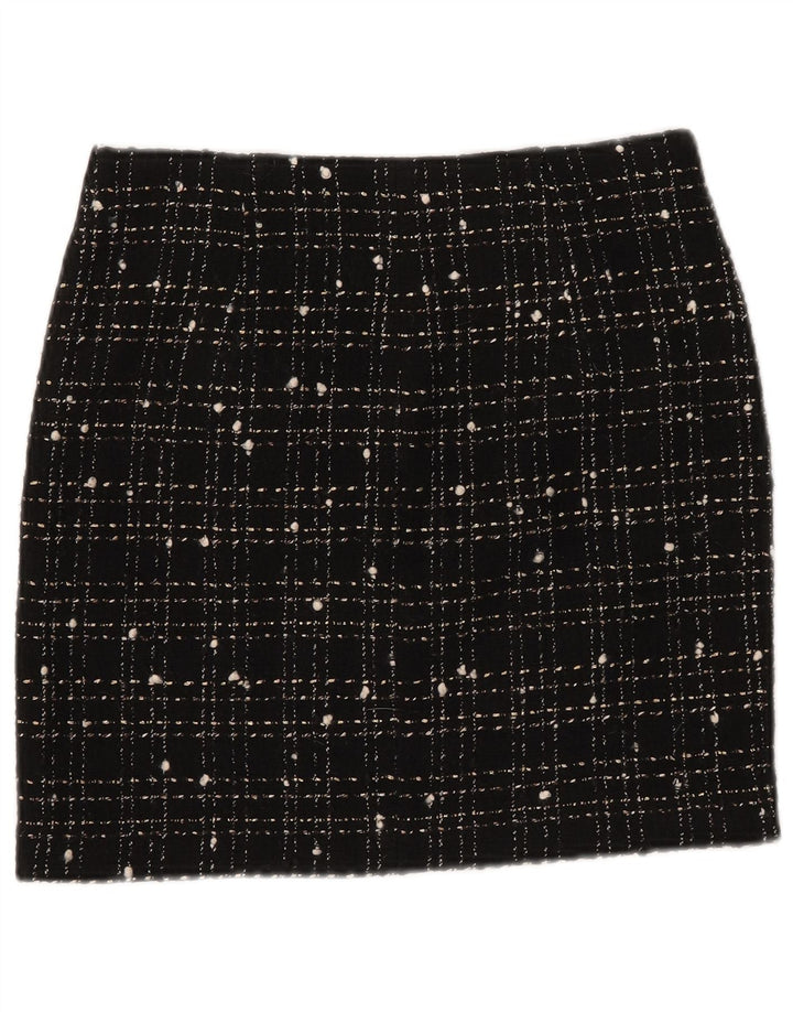 Liu Jo Femme Jupe Droite W28 Carreaux Noir Moyen