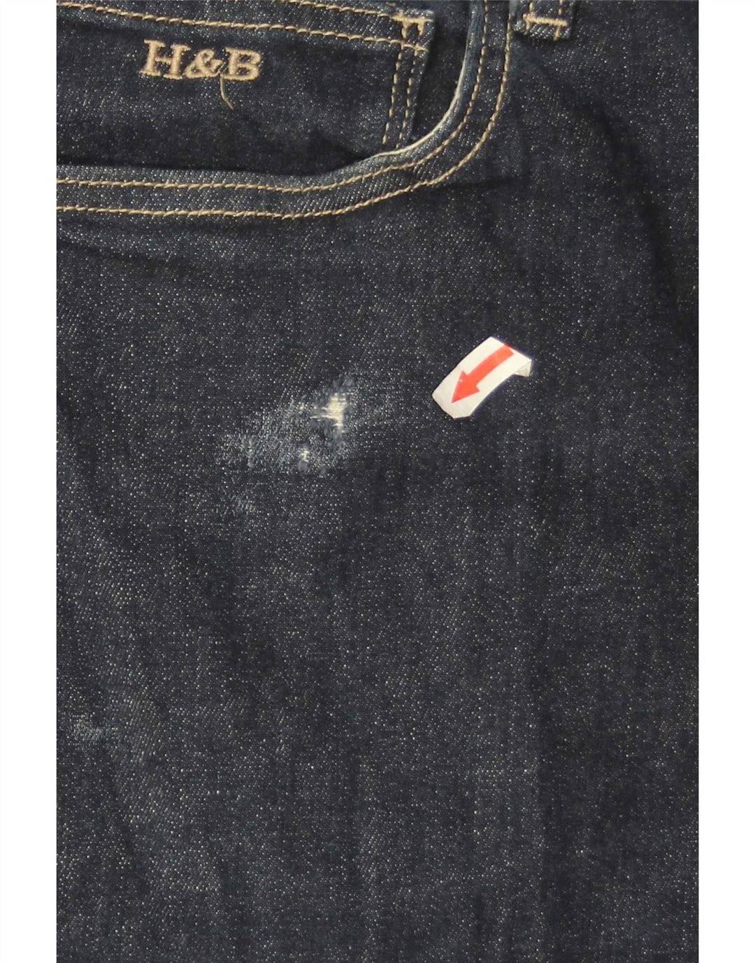 Harmont & Blaine Jean Tapered Homme W44 L27 Bleu Marine
