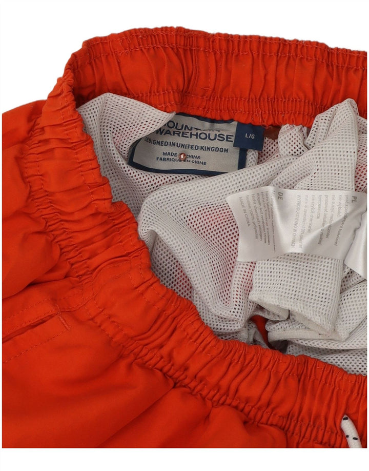 Mountain Warehouse Short de bain pour homme en polyester orange Taille L