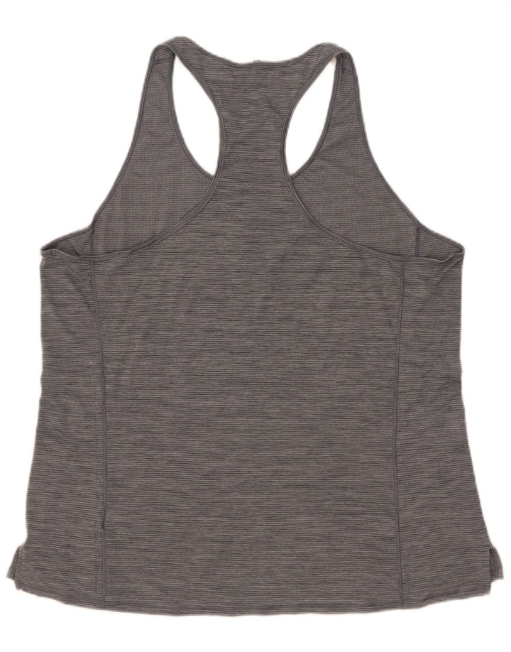 Patagonia Débardeur Femme UK 18 XL Gris Moucheté Polyester