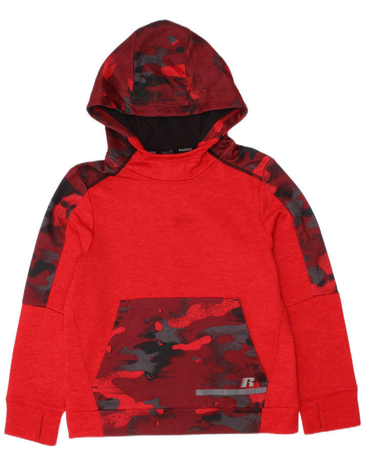 Russell Athletic Survêtement complet pour garçon 7-8 ans Rouge moyen Polyester