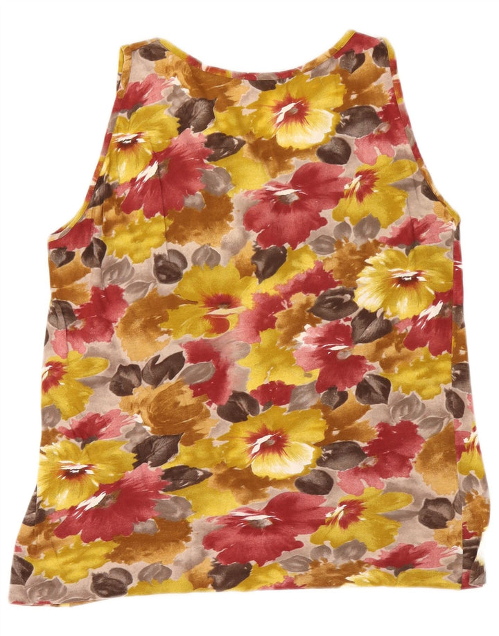 Liabel Débardeur Femme UK 44 Medium Multicolore Floral Coton