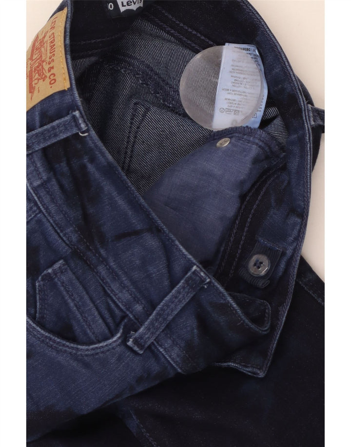 LEVI'S Jean Slim Garçon 9-10 ans Bleu Marine Tie Dye Coton