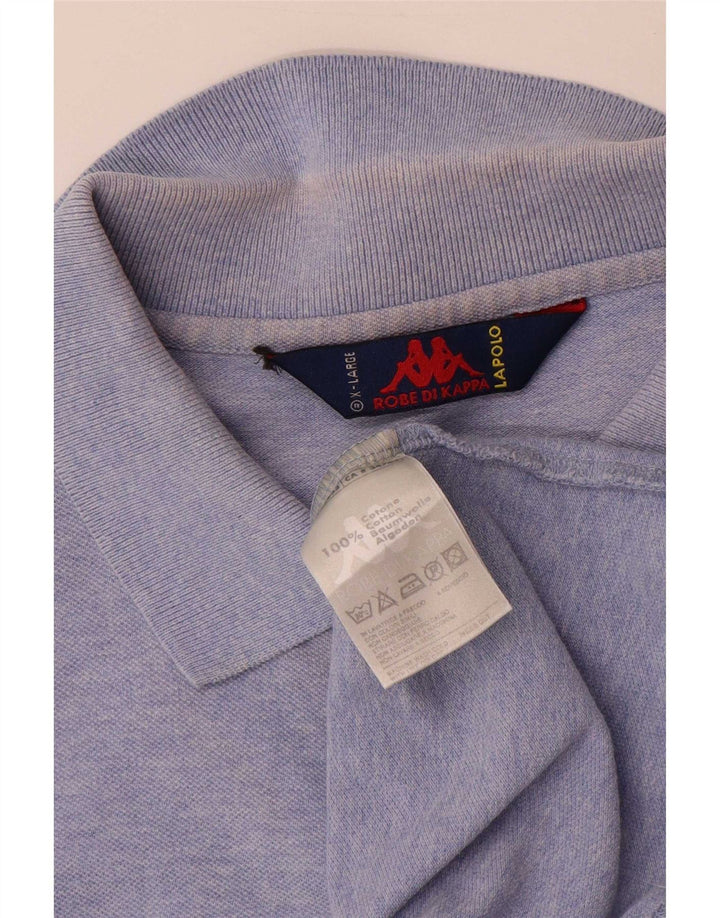 Kappa Polo Homme XL Bleu Coton