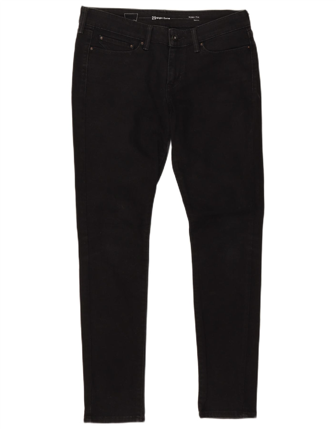 LEVI'S Jean skinny taille moderne pour femme W29 L32 en coton noir