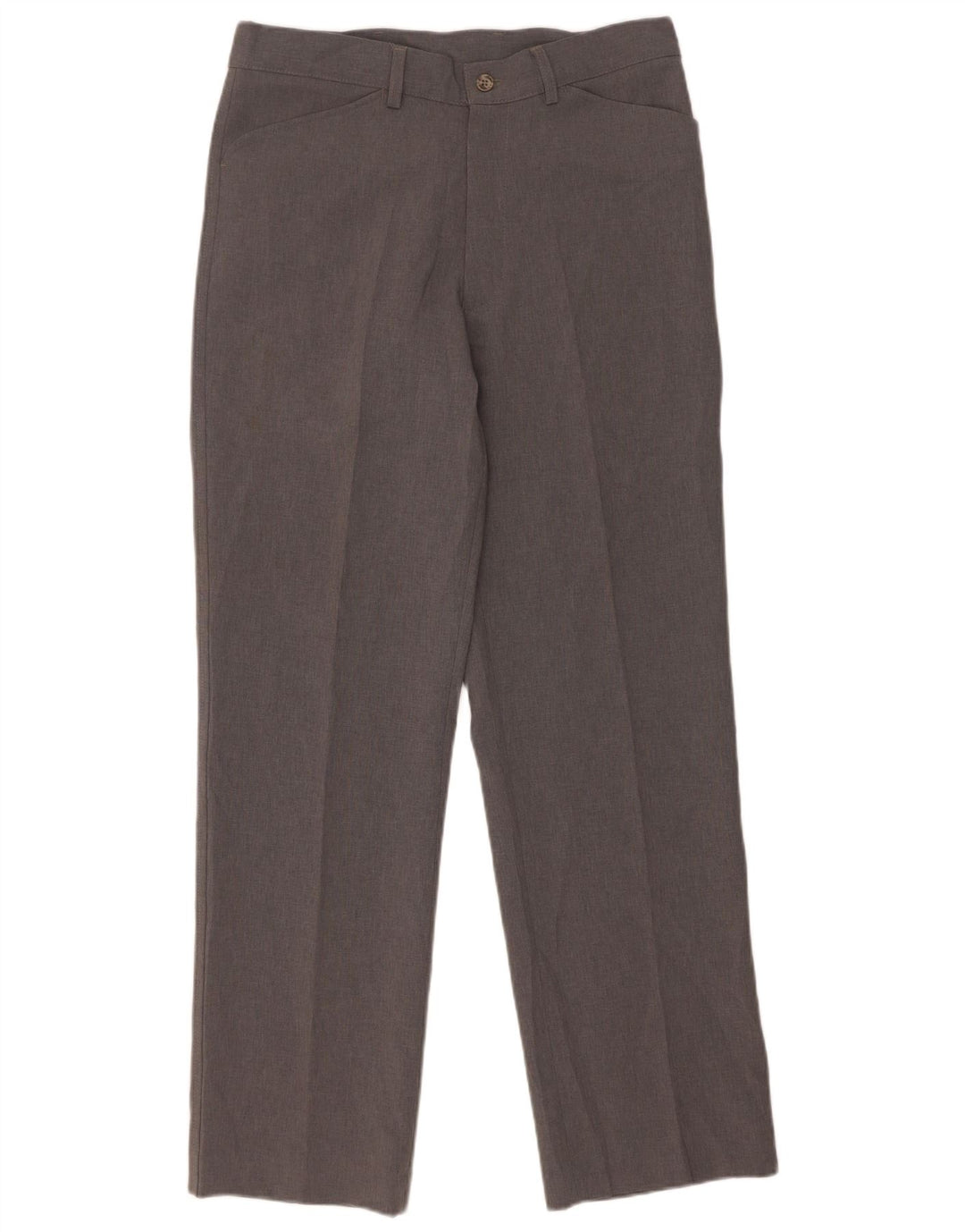 Farah Pantalon décontracté droit pour homme W32 L31 Gris Polyester