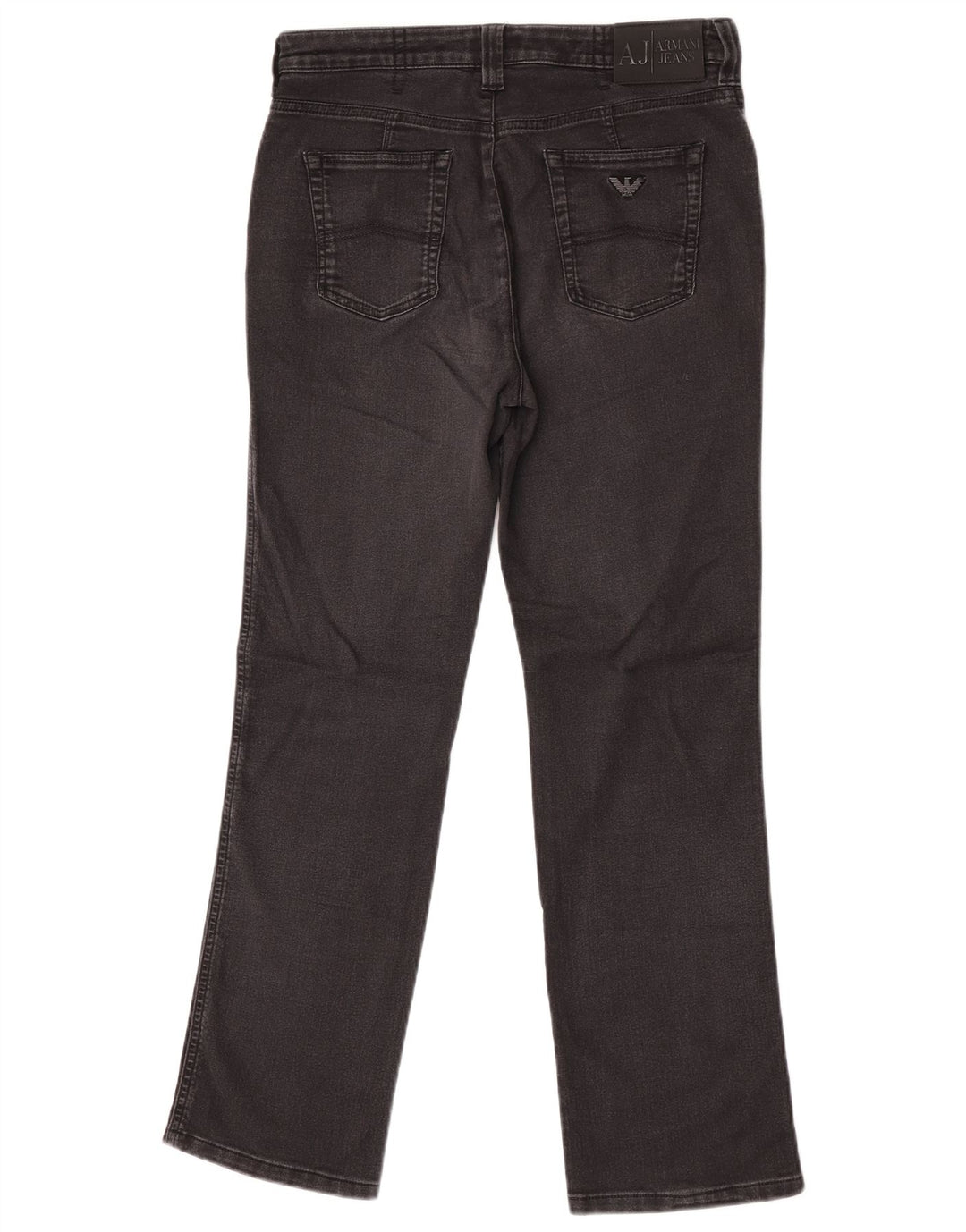 Armani Femme Jean Droit W30 L30 Coton Noir