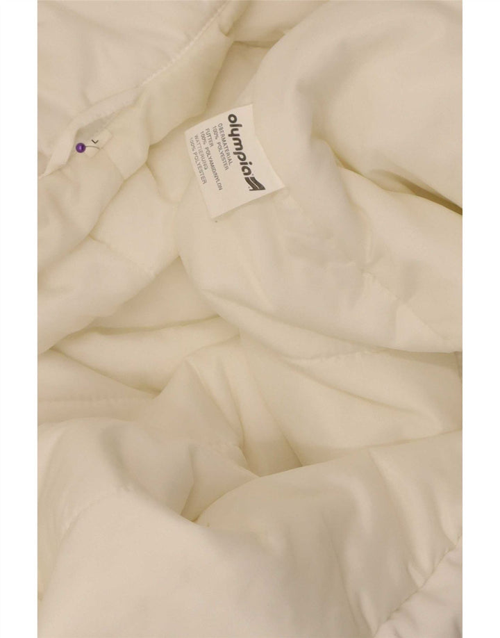 Olympia Gilet utilitaire pour homme UK 40 Large Blanc Polyester