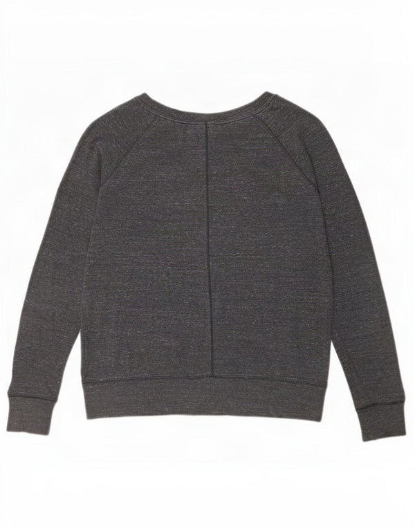 Nike Sweat-shirt pour femme UK 14 Gris moyen moucheté