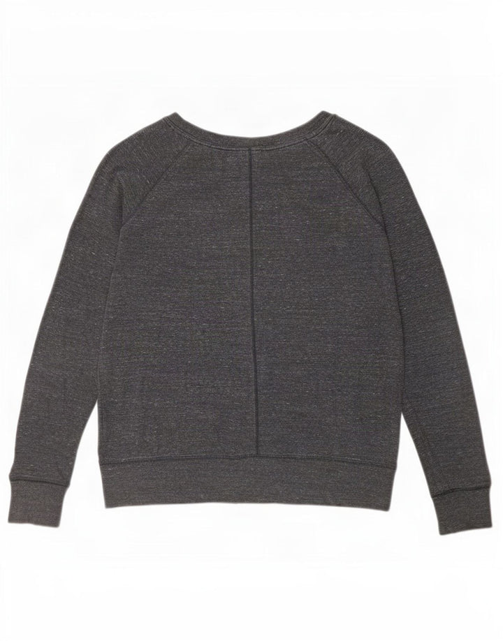 Nike Sweat-shirt pour femme UK 14 Gris moyen moucheté