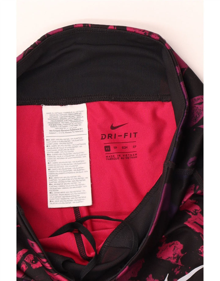 Nike Legging Dri Fit pour femme UK 6 XS Multicolore Tie Dye Polyester