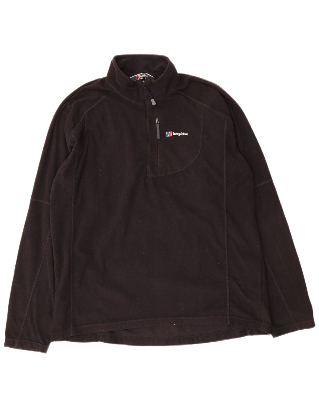 Berghaus Pull Polaire Col Zippé Homme XL Noir Polyester
