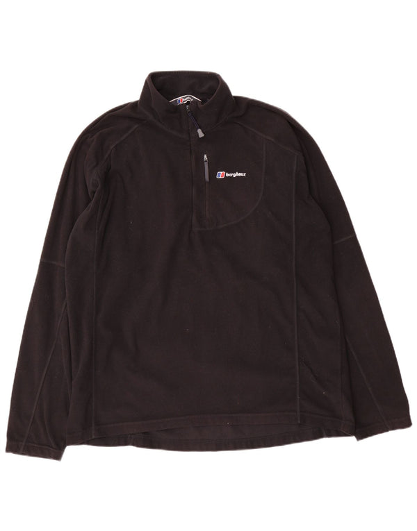 Berghaus Pull Polaire Col Zippé Homme XL Noir Polyester