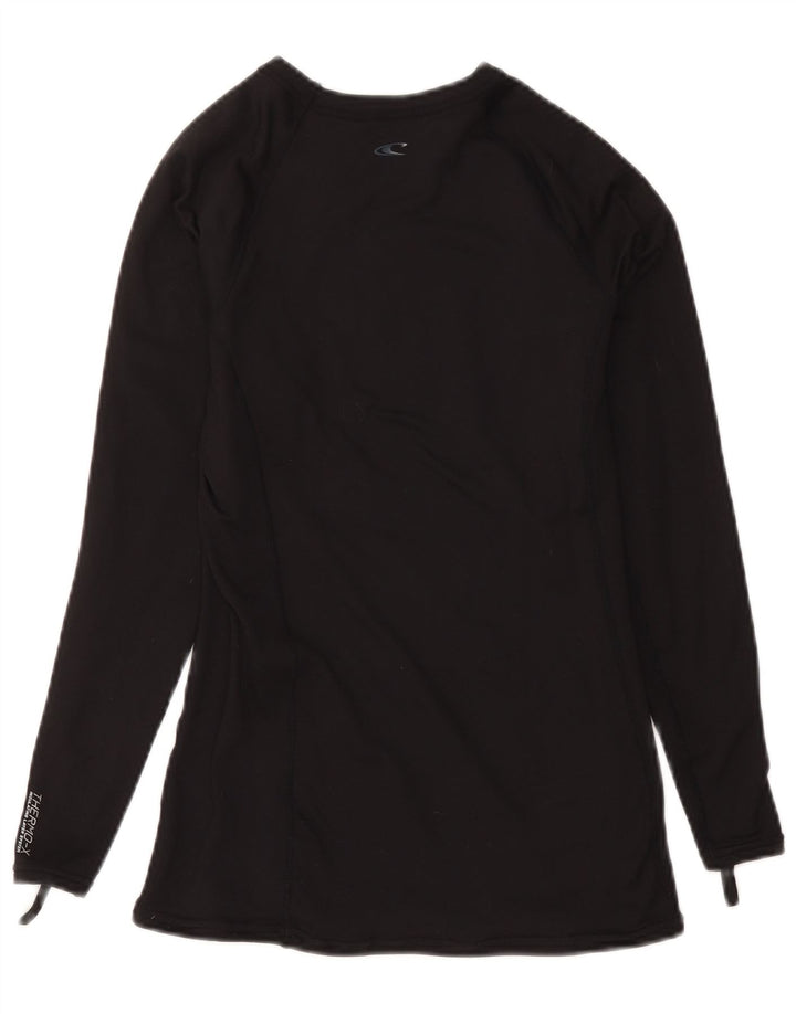 O'Neill Haut Performance Fit à manches longues pour femme UK 14 Large Noir Nylon