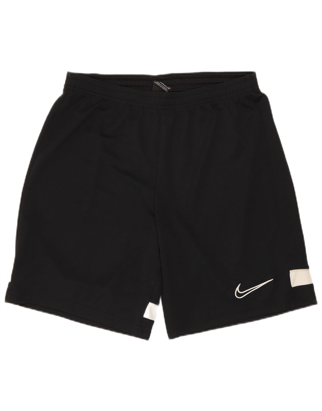 Short de sport Nike pour hommes, petit, en polyester color block noir