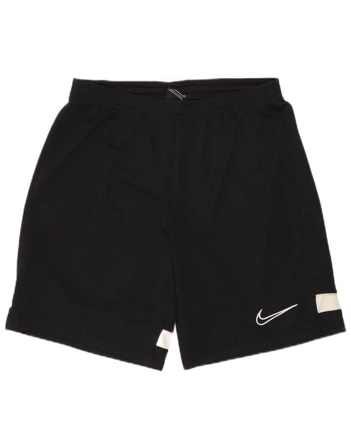 Short de sport Nike pour hommes, petit, en polyester color block noir