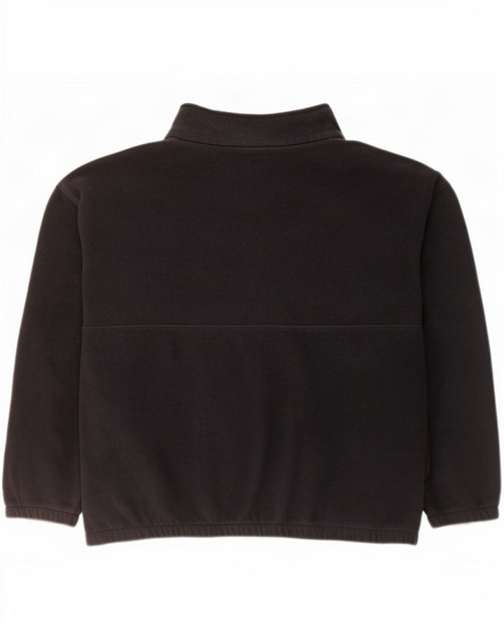 Columbia Pull polaire à col zippé pour femme UK 16 Large Noir Polyester