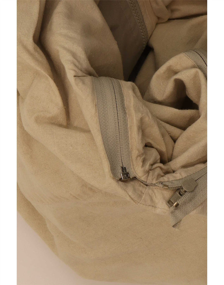 veste utilitaire à capuche vintage pour hommes UK 40 Grand Beige