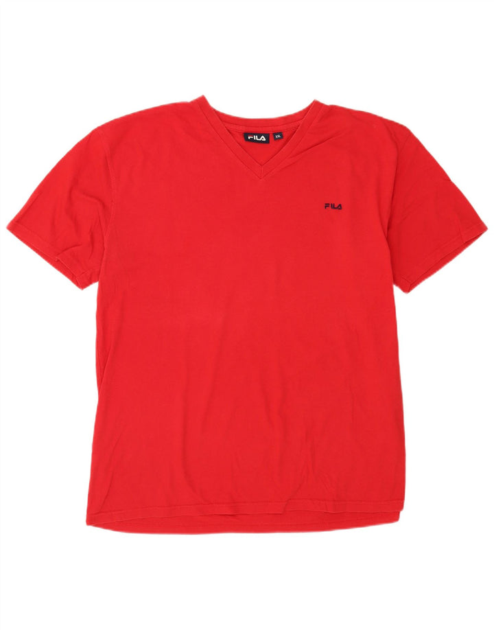 Fila T-Shirt Homme Haut 2XL Rouge