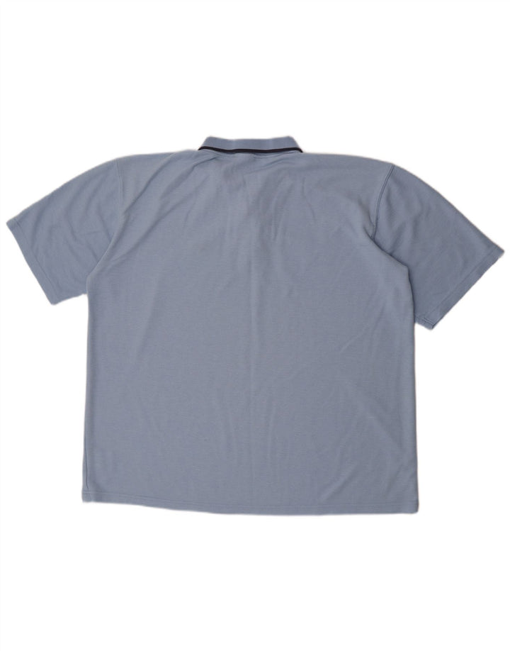 Umbro Polo Homme 2XL Bleu Polyester