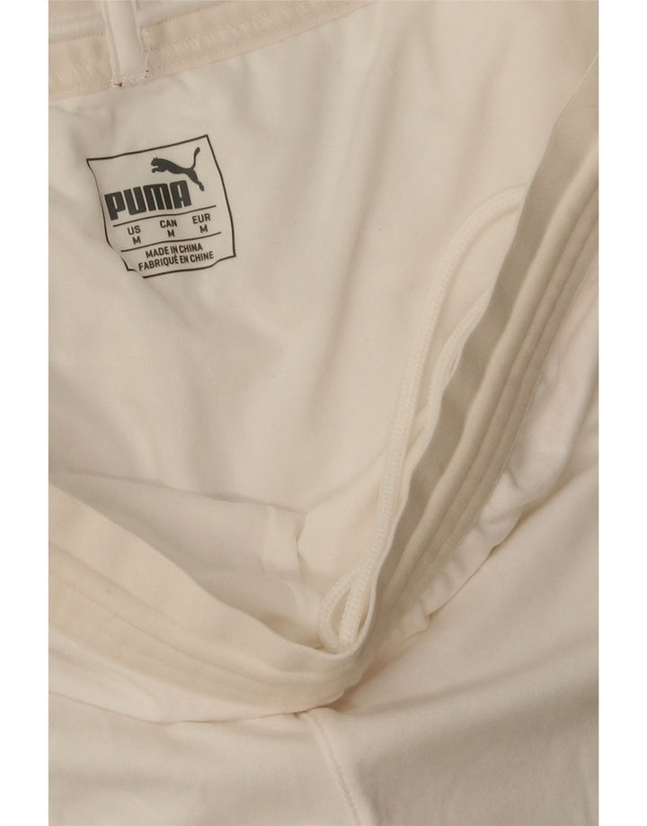 Puma Short de Sport VfB Stuttgart Homme Blanc Moyen