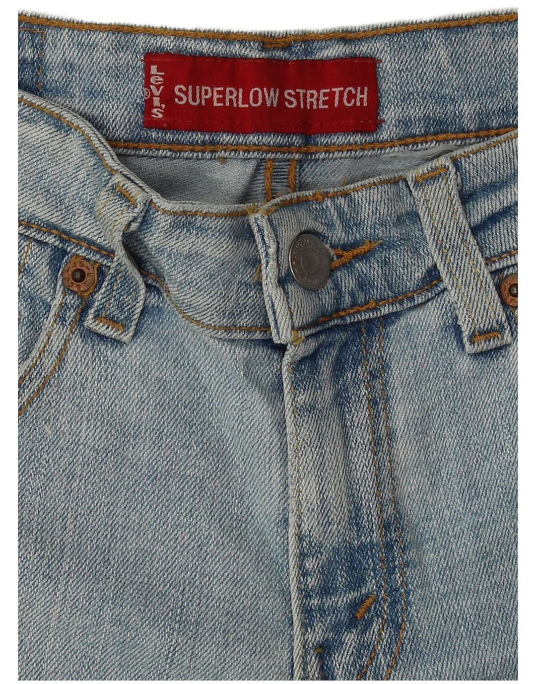 Levi's Jean Bootcut Stretch Super Low Femme W28 L31 Bleu