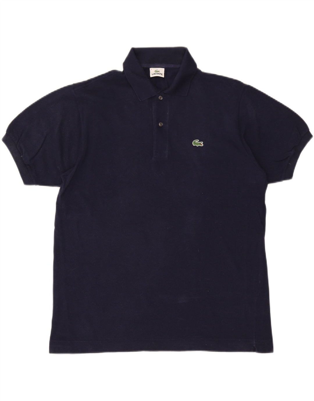 LACOSTE Polo Homme Taille 5 Grand Coton Bleu Marine
