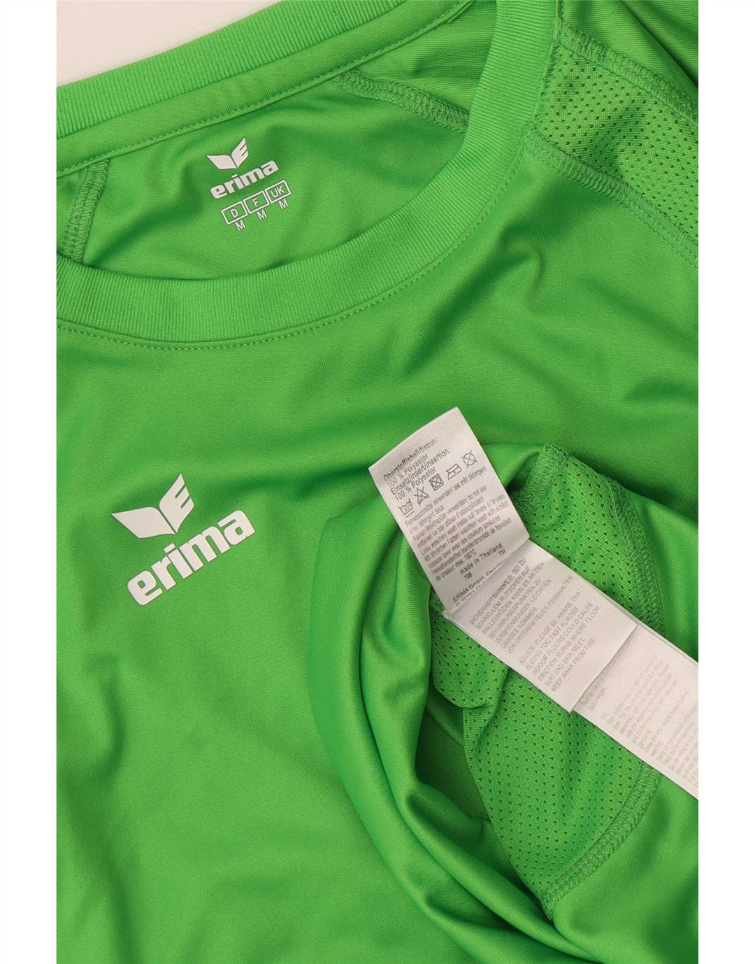 Erima T-Shirt Graphique Homme Vert Moyen Polyester