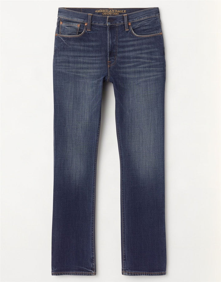 American Eagle Jean droit homme W33 L32 bleu coton