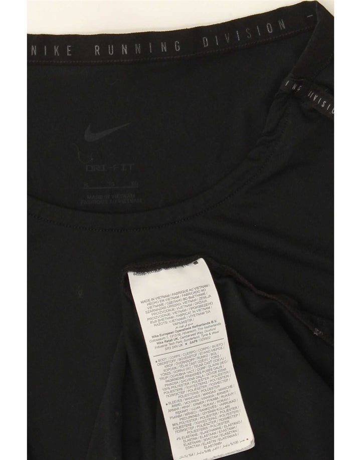 Nike T-shirt Dri Fit pour homme XL en polyester à fines rayures noires