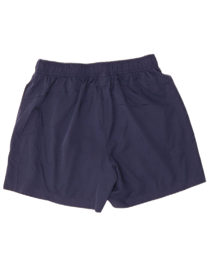 Puma Short de sport pour hommes, grand, bleu marine, polyester