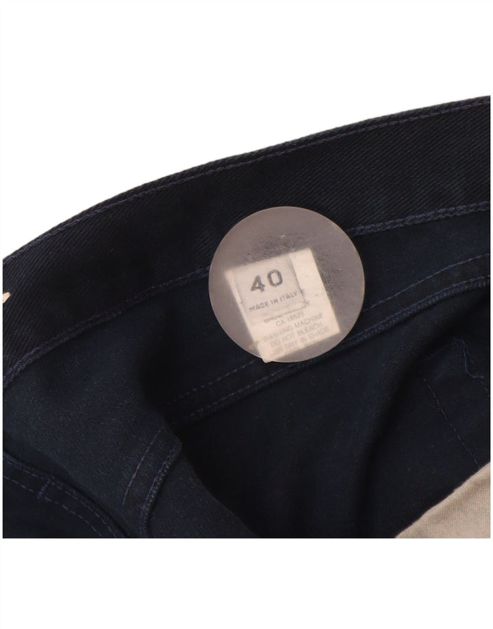 Belfe & Belfe Jean droit homme W40 L30 bleu marine coton