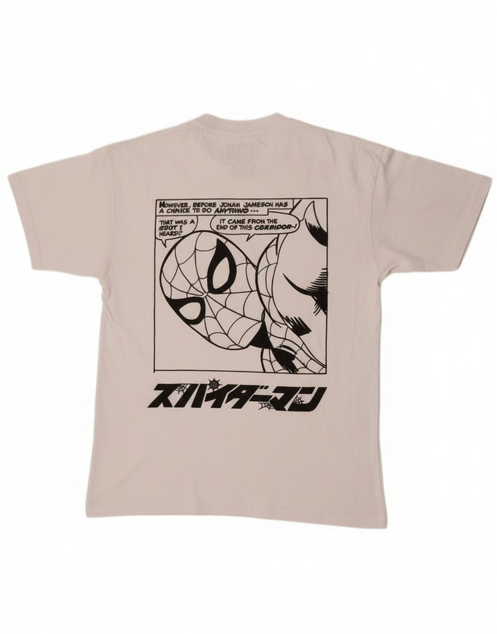 Pull & Bear T-Shirt Marvel Graphic Homme Blanc Moyen