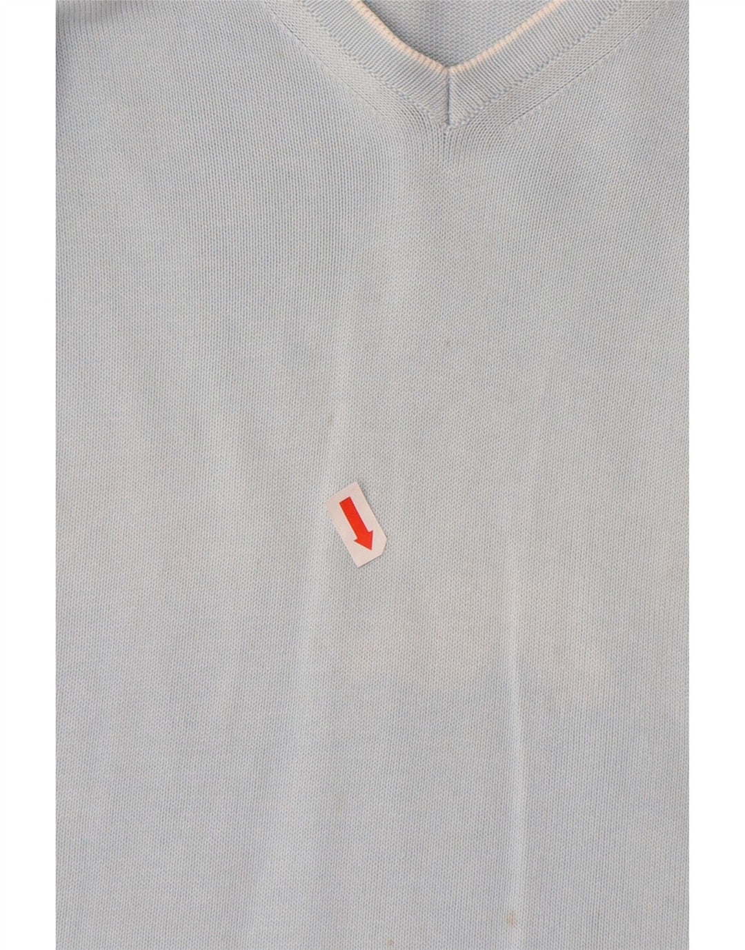 JOOP Pull col V Femme EU 38 Bleu Moyen Coton
