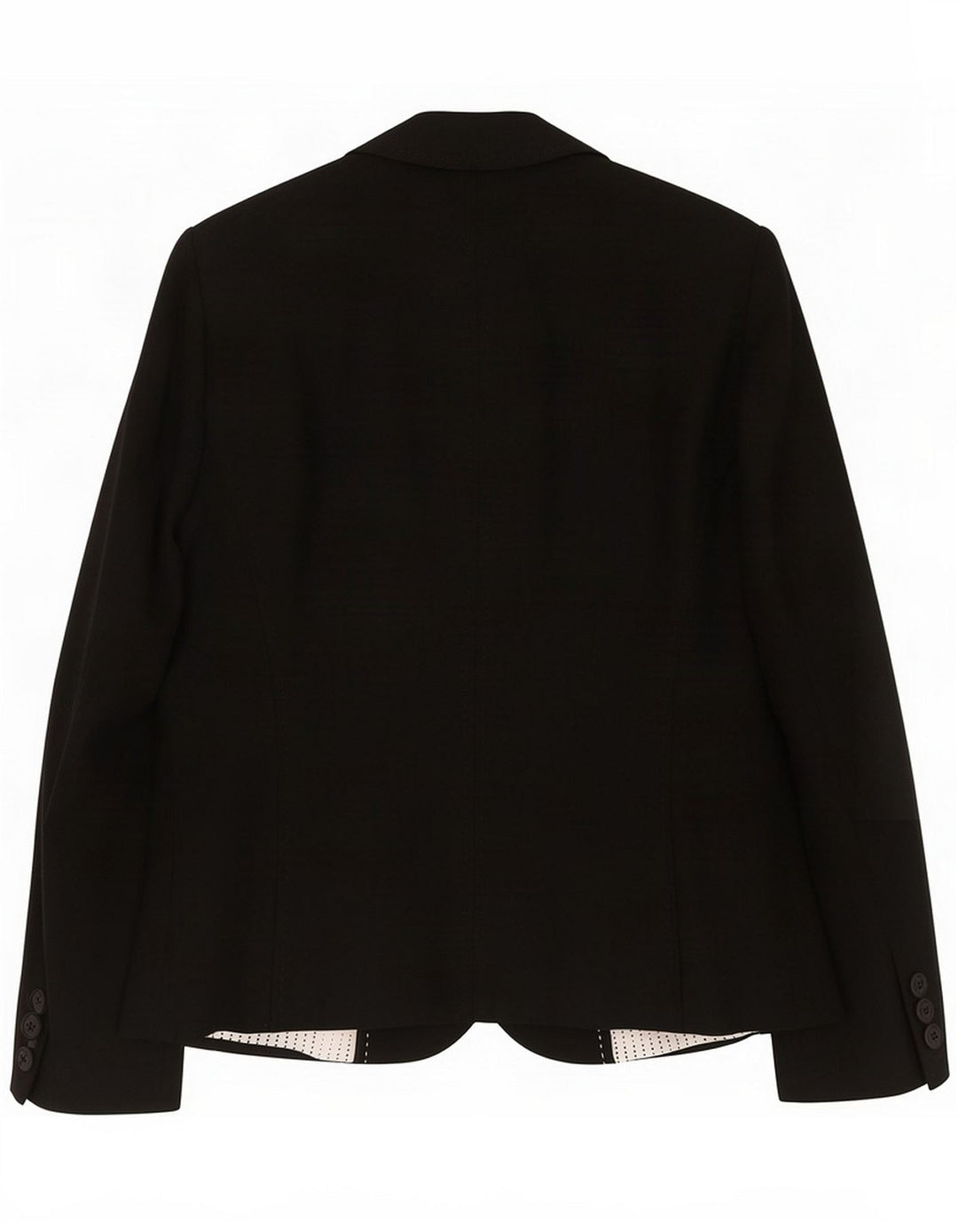 Marks & Spencer Veste blazer à 3 boutons pour femme UK 12 Lin noir moyen