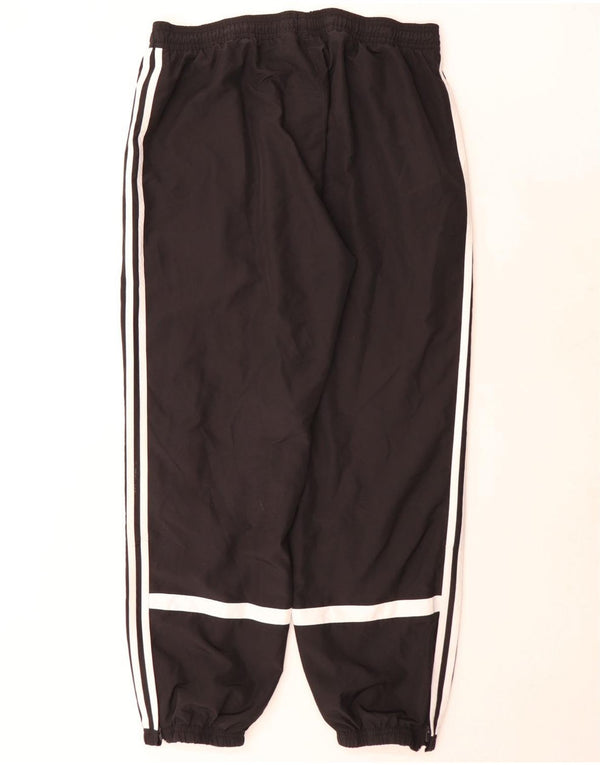 Adidas Pantalon de survêtement pour homme Joggers XL Noir Colorblock Polyester