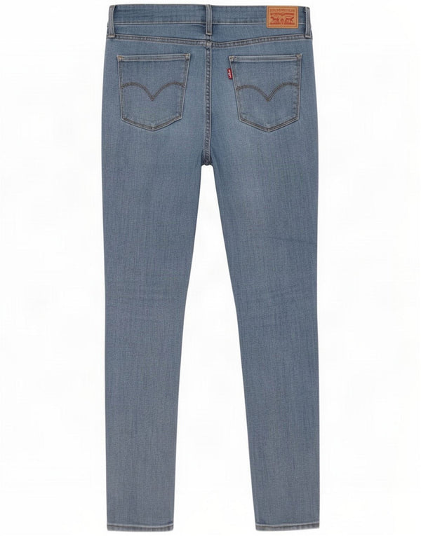 Levi's Womens 711 Skinny Jeans W31 L30 Bleu Coton